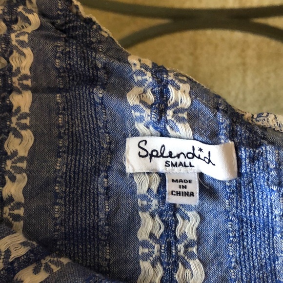 Splendid One Shoulder Crop Top - Picture 3 of 3